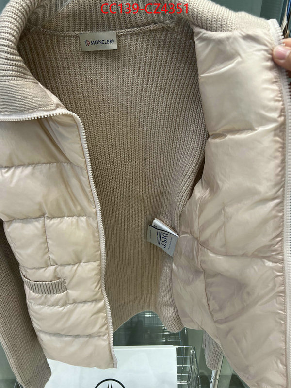 Down jacket Women-Moncler cheap replica designer ID: CZ4351 $: 139USD