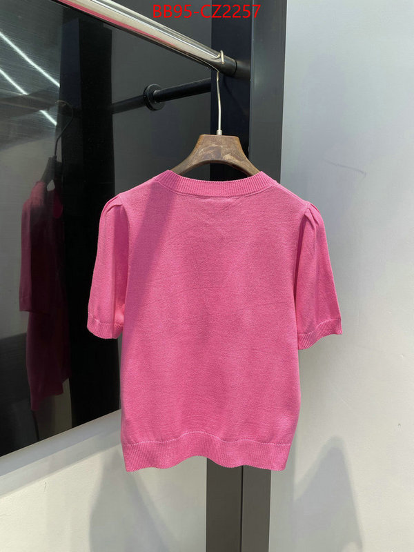 Clothing-Chanel quality aaaaa replica ID: CZ2257 $: 95USD
