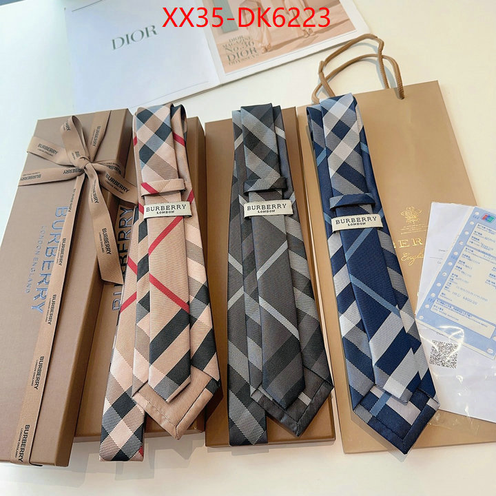 Ties-Burberry top sale ID: DK6223 $: 35USD