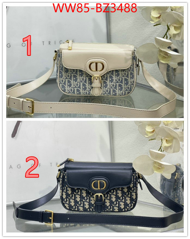 Dior Bags(4A)-Crossbody- for sale cheap now ID: BZ3488 $: 85USD,
