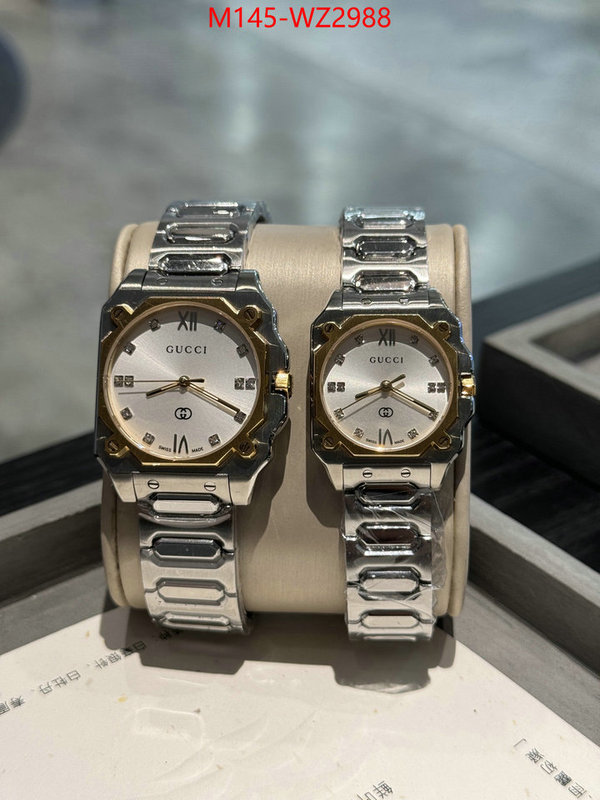 Watch(4A)-Gucci aaaaa+ quality replica ID: WZ2988 $: 145USD