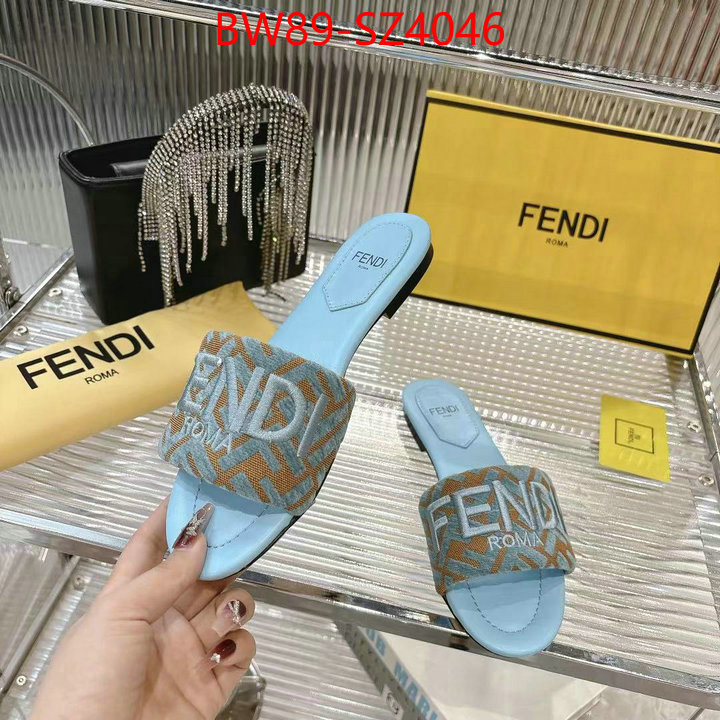Women Shoes-Fendi replica wholesale ID: SZ4046 $: 89USD