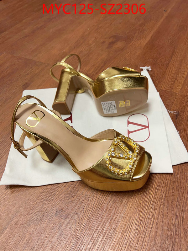 Women Shoes-Valentino best knockoff ID: SZ2306 $: 125USD