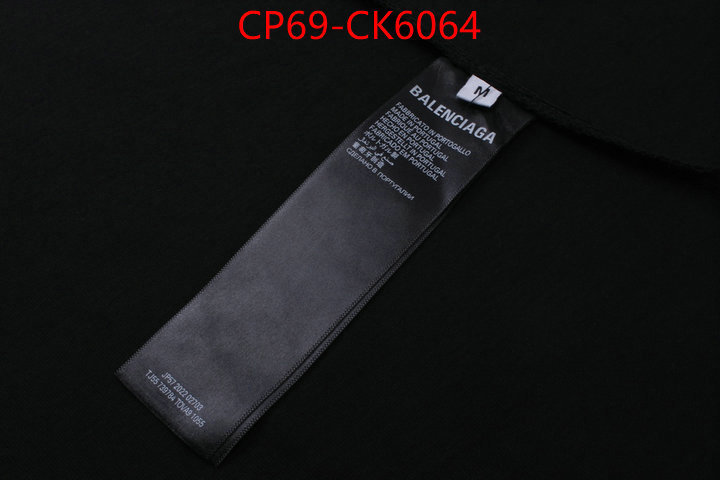 Clothing-Balenciaga the best affordable ID: CK6064 $: 69USD