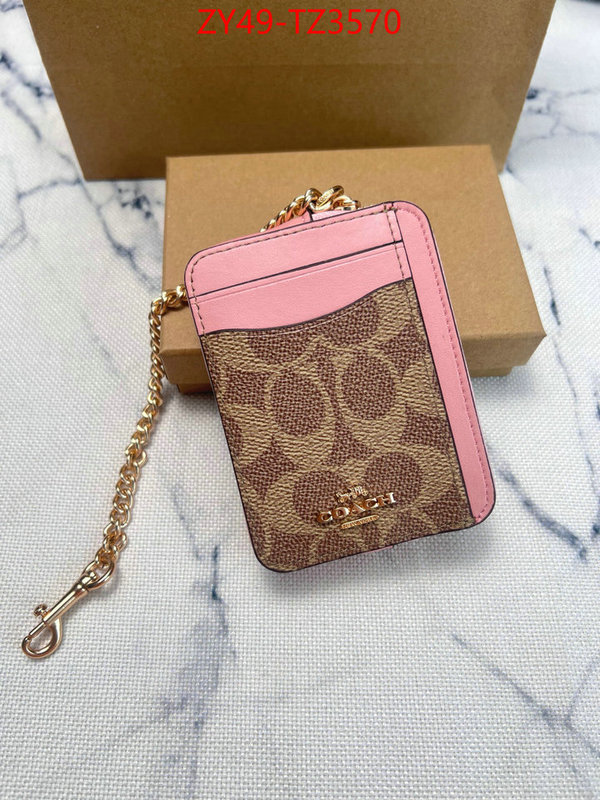 Coach Bags(4A)-Wallet perfect ID: TZ3570 $: 49USD,