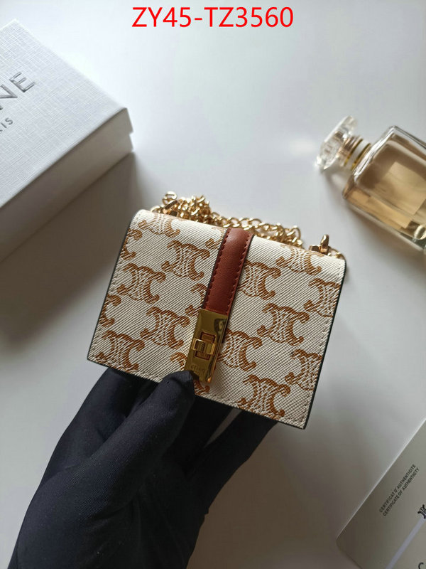 CELINE Bags(4A)-Wallet highest product quality ID: TZ3560 $: 45USD,