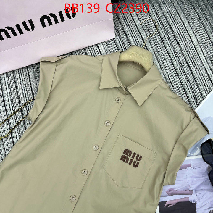 Clothing-MIU MIU buy the best high quality replica ID: CZ2390 $: 139USD