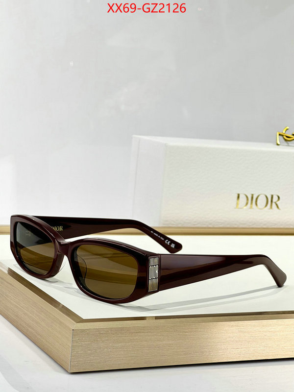 Glasses-Dior aaaaa+ quality replica ID: GZ2126 $: 69USD