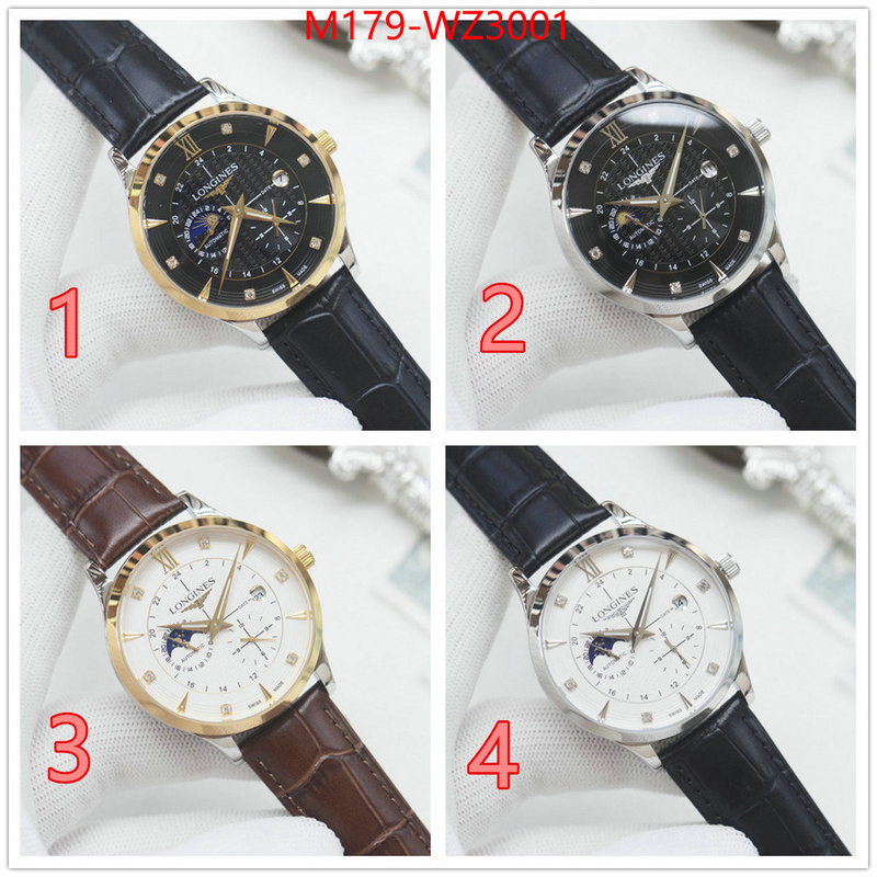 Watch(4A)-Longines wholesale designer shop ID: WZ3001 $: 179USD-shoes yupoo Watch(4A)-Longines wholesale designer shop ID: WZ3001 $: 179USD