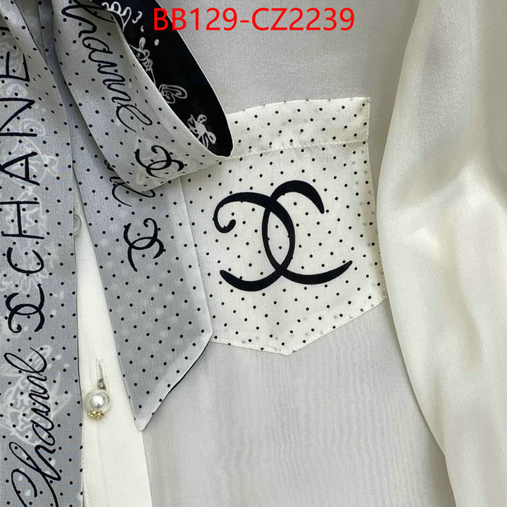 Clothing-Chanel sell online luxury designer ID: CZ2239 $: 129USD