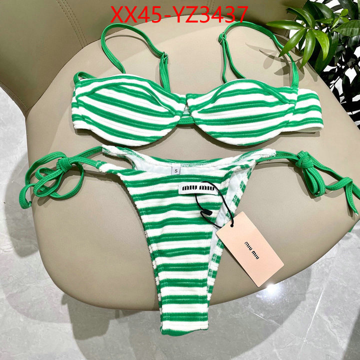 Swimsuit-Miu Miu luxury shop ID: YZ3437 $: 45USD