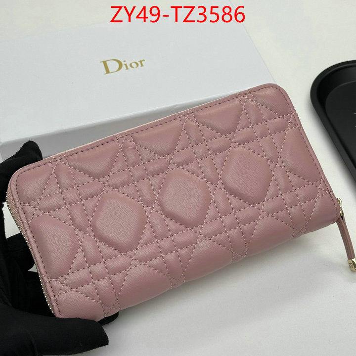 Dior Bags(4A)-Wallet- sell online luxury designer ID: TZ3586 $: 49USD,