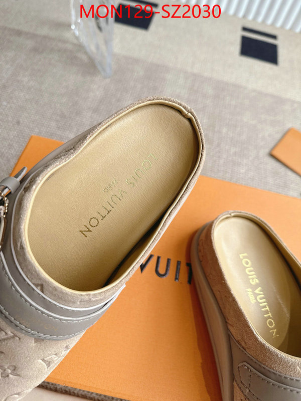 Women Shoes-LV designer wholesale replica ID: SZ2030 $: 129USD