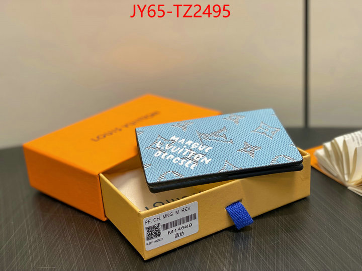 LV Bags(TOP)-Wallet outlet sale store ID: TZ2495 $: 65USD,