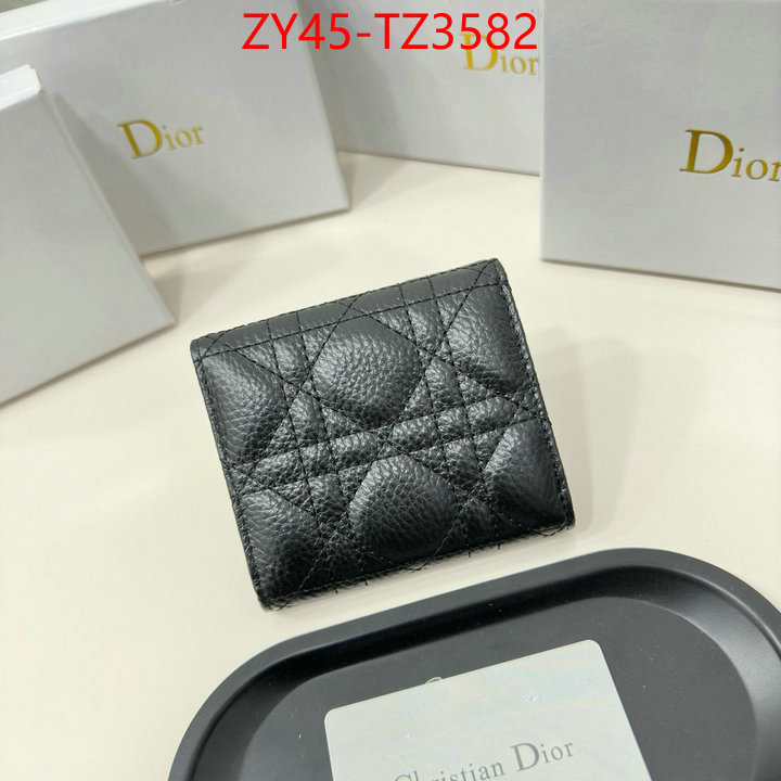 Dior Bags(4A)-Wallet- aaaaa class replica ID: TZ3582 $: 45USD,
