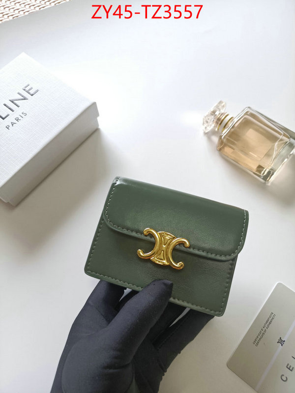 CELINE Bags(4A)-Wallet wholesale 2024 replica ID: TZ3557 $: 45USD,