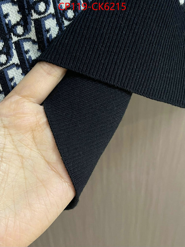 Clothing-Dior luxury fashion replica designers ID: CK6215 $: 119USD
