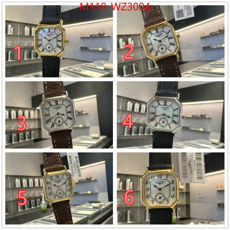 Watch(4A)-Longines where can i buy the best quality ID: WZ3004 $: 119USD