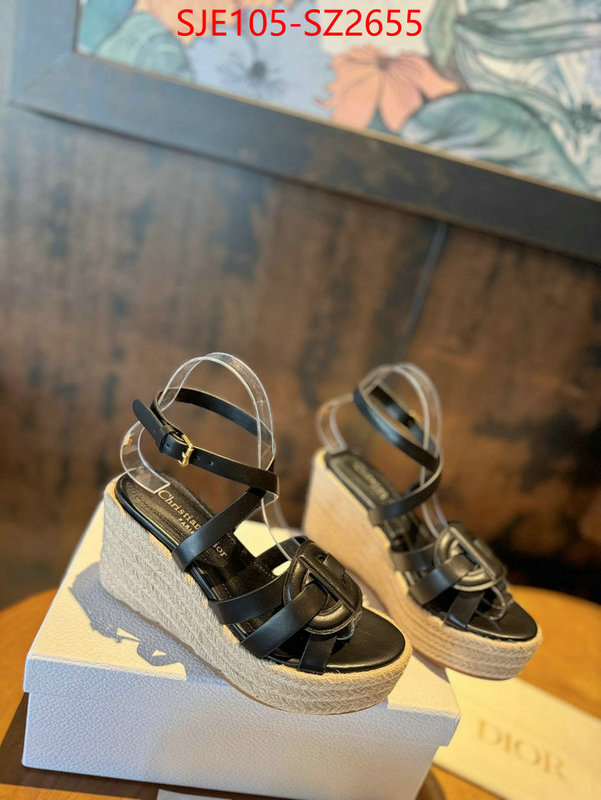 Women Shoes-Dior cheap high quality replica ID: SZ2655 $: 105USD