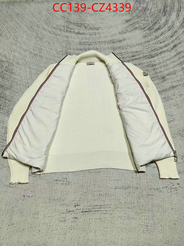 Down jacket Men-Moncler 2024 perfect replica designer ID: CZ4339 $: 139USD