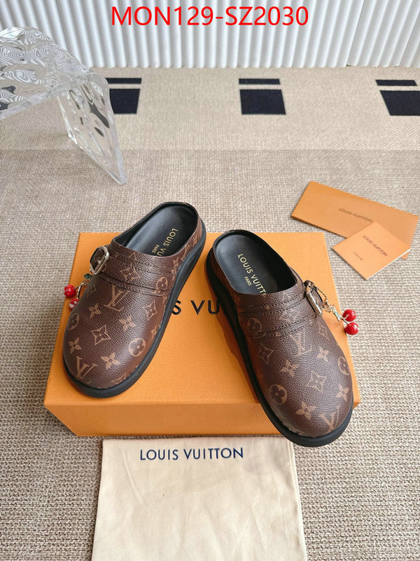 Women Shoes-LV designer wholesale replica ID: SZ2030 $: 129USD