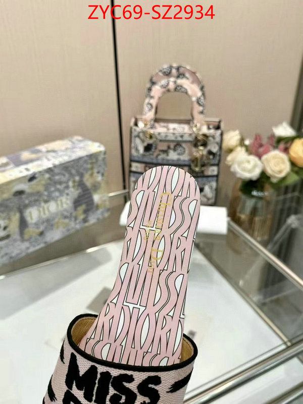 Women Shoes-Dior wholesale imitation designer replicas ID: SZ2934 $: 69USD