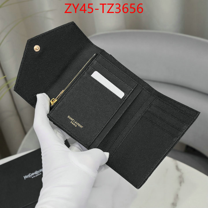 YSL Bags(4A)-Wallet- luxury fake ID: TZ3656 $: 45USD,