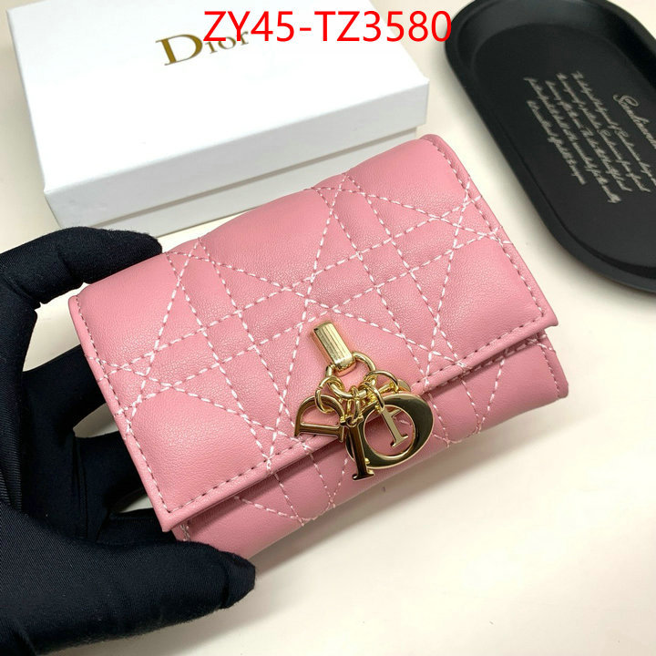 Dior Bags(4A)-Wallet- the quality replica ID: TZ3580 $: 45USD,