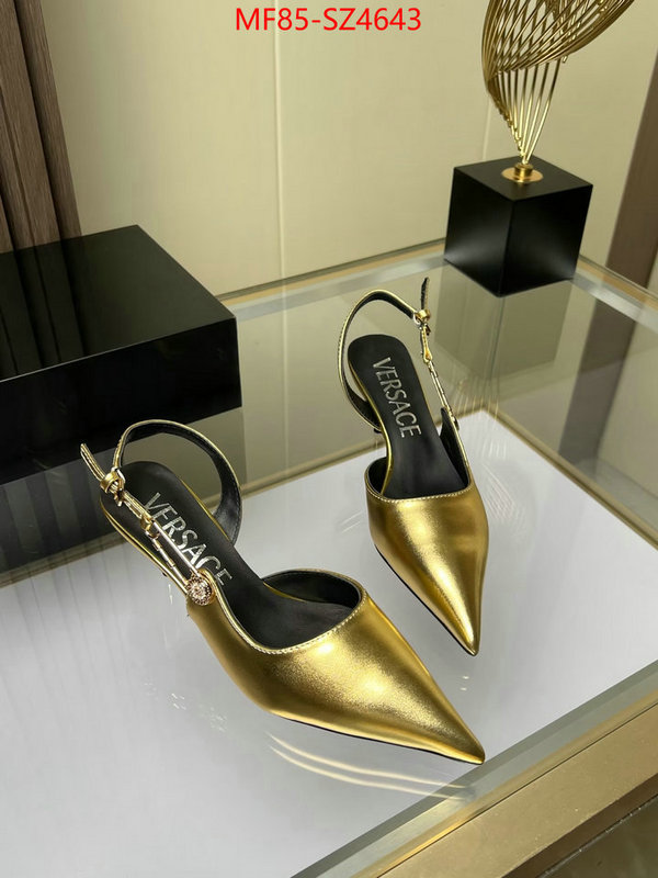 Women Shoes-Versace fake high quality ID: SZ4643 $: 85USD