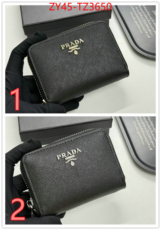 Prada Bags(4A)-Wallet top quality replica ID: TZ3650 $: 45USD,