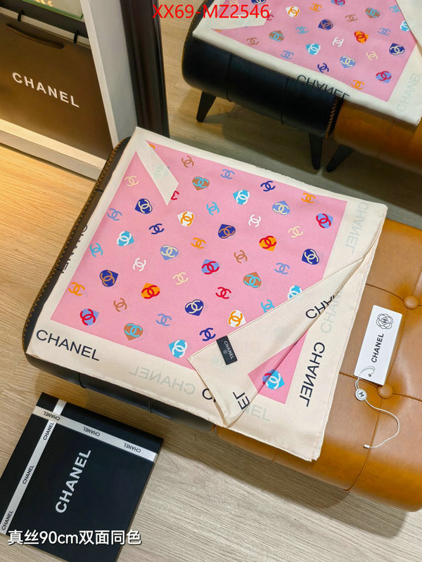 Scarf-Chanel top sale ID: MZ2546 $: 69USD