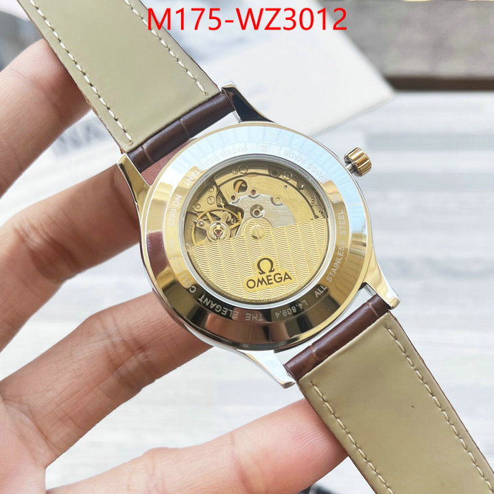 Watch(4A)-Omega high quality replica designer ID: WZ3012 $: 175USD-shoes yupoo Watch(4A)-Omega high quality replica designer ID: WZ3012 $: 175USD