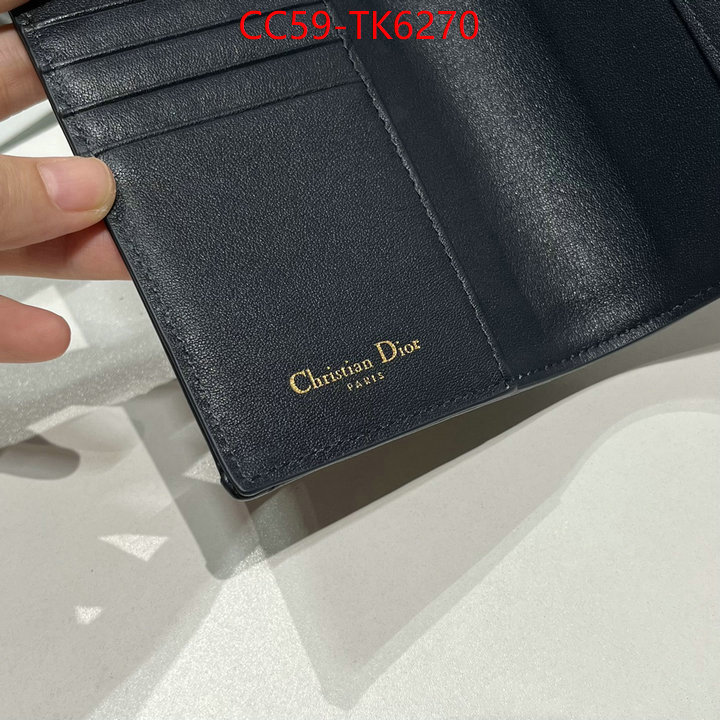 Dior Bags(TOP)-Wallet- can you buy knockoff ID: TK6270 $: 59USD,