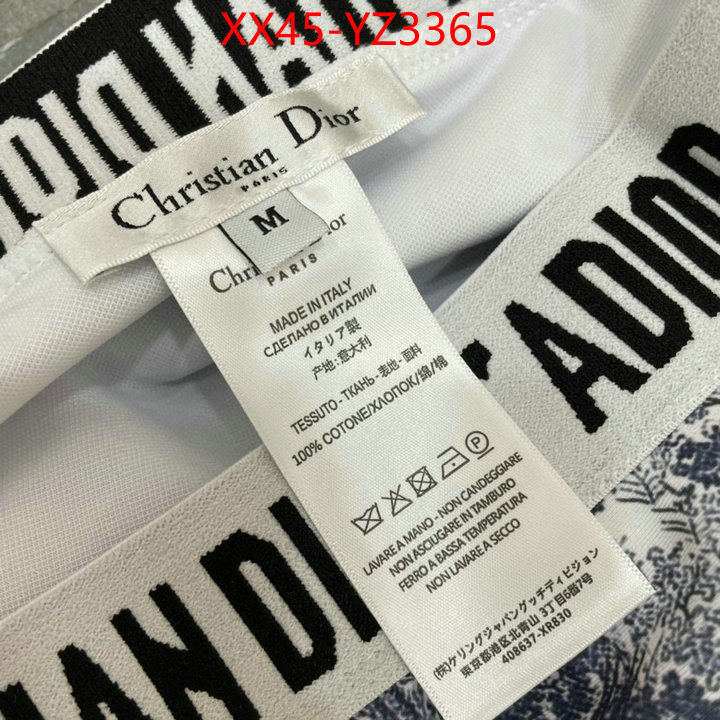 Swimsuit-Dior new ID: YZ3365 $: 45USD
