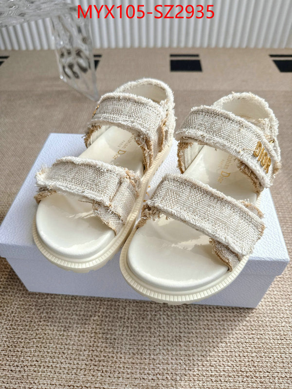Women Shoes-Dior designer fake ID: SZ2935 $: 105USD