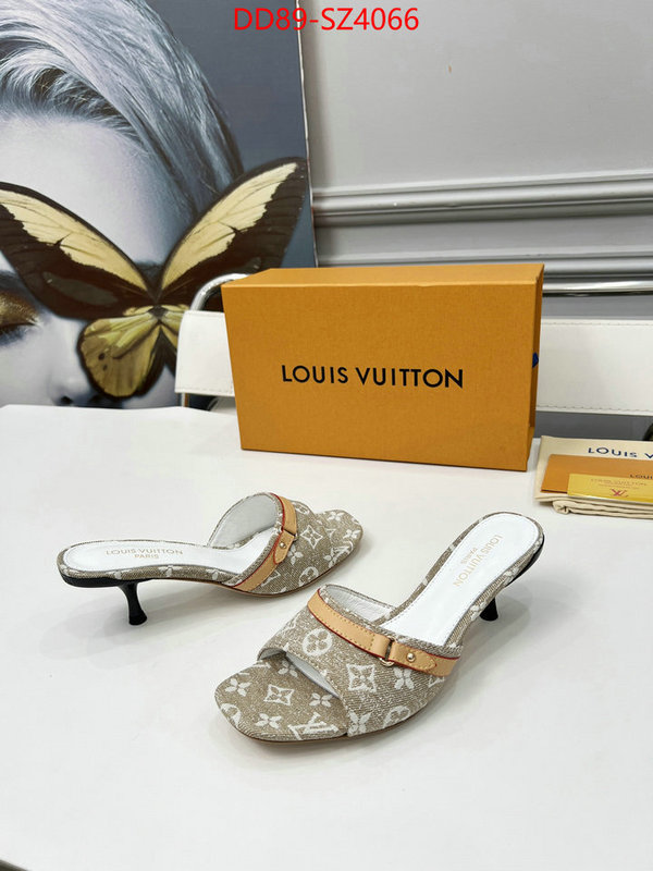 Women Shoes-LV luxury fashion replica designers ID: SZ4066 $: 89USD