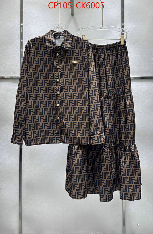 Clothing-Fendi top sale ID: CK6005 $: 105USD