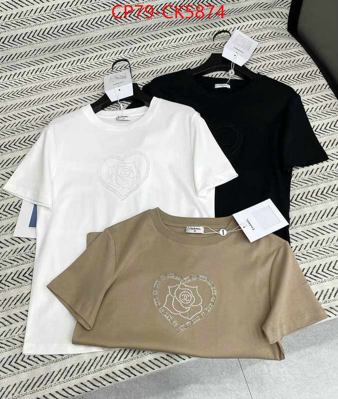 Clothing-Chanel perfect replica ID: CK5874 $: 79USD