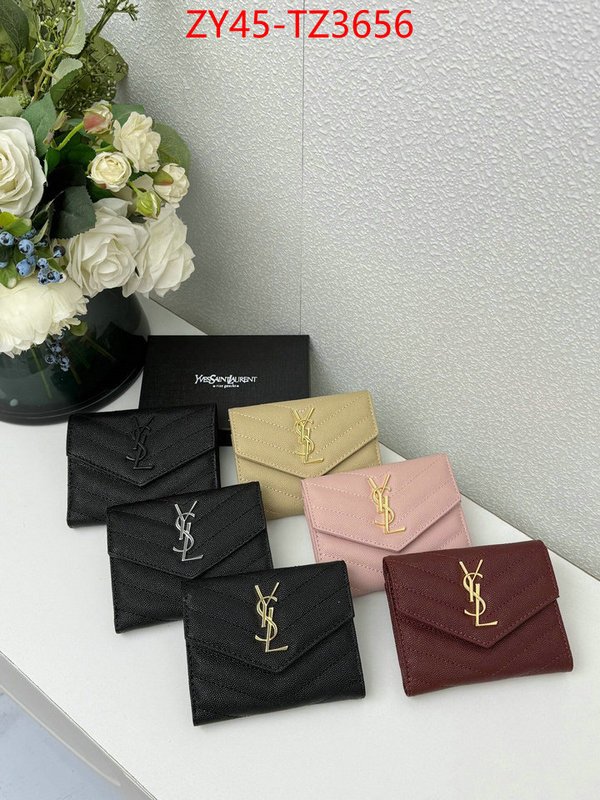 YSL Bags(4A)-Wallet- luxury fake ID: TZ3656 $: 45USD,