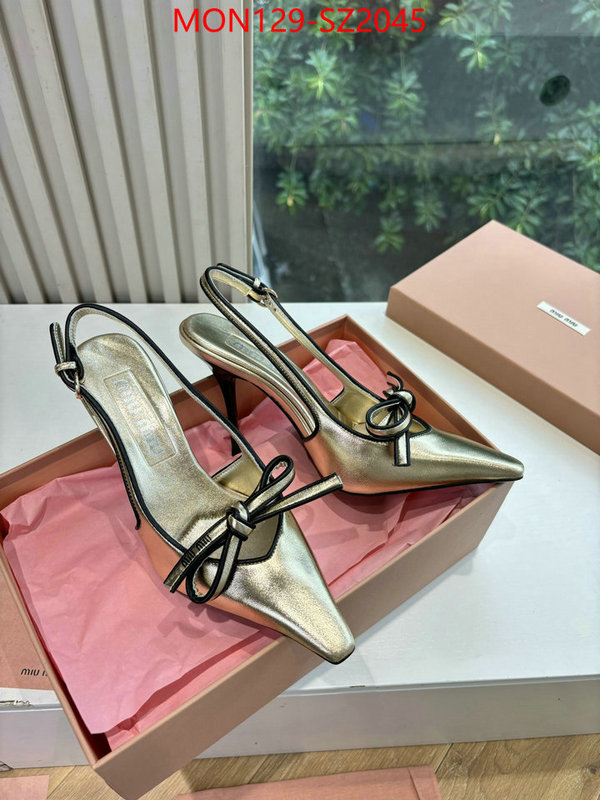 Women Shoes-Miu Miu practical and versatile replica designer ID: SZ2045 $: 129USD