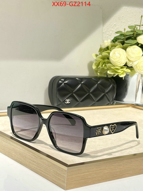 Glasses-Chanel aaaaa class replica ID: GZ2114 $: 69USD