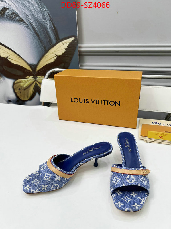 Women Shoes-LV luxury fashion replica designers ID: SZ4066 $: 89USD