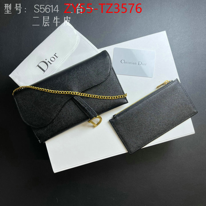 Dior Bags(4A)-Wallet- quality aaaaa replica ID: TZ3576 $: 55USD,