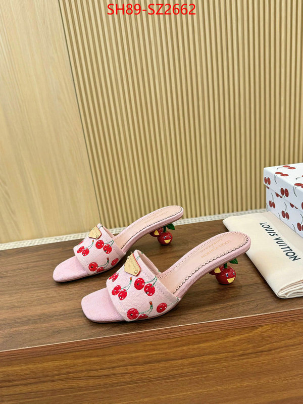 Women Shoes-LV the quality replica ID: SZ2662 $: 89USD