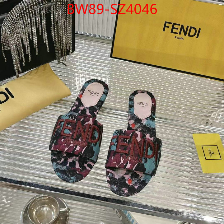 Women Shoes-Fendi replica wholesale ID: SZ4046 $: 89USD