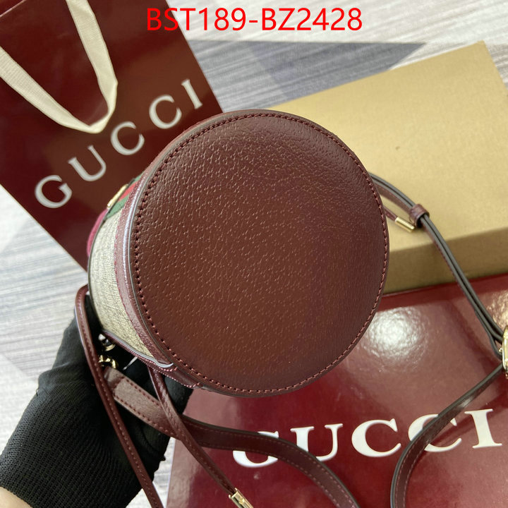 Gucci Bags(TOP)-Bucket bag- the highest quality fake ID: BZ2428 $: 189USD,