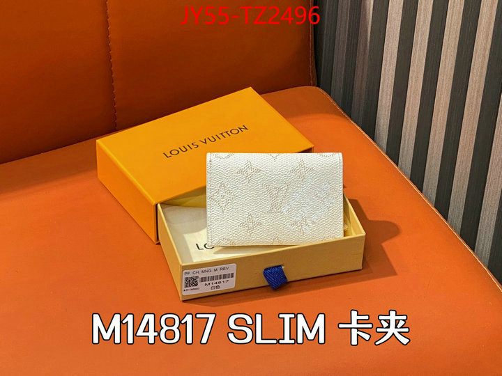 LV Bags(TOP)-Wallet where should i buy to receive ID: TZ2496 $: 55USD,