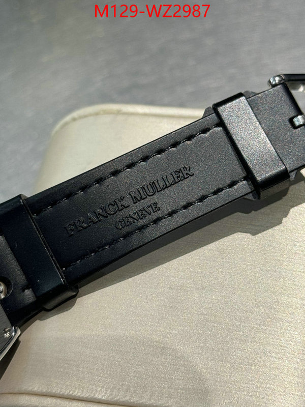 Watch(4A)-Franck Muller fake designer ID: WZ2987 $: 129USD
