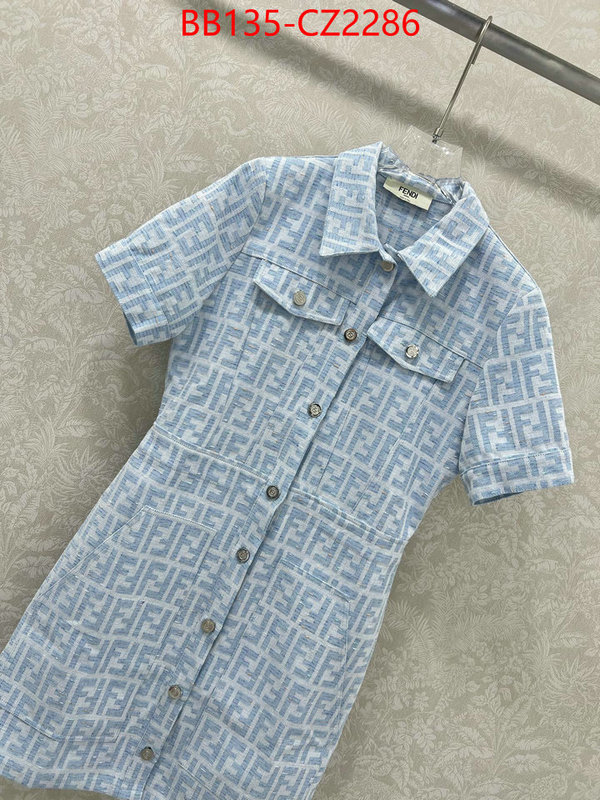 Clothing-Fendi wholesale 2024 replica ID: CZ2286 $: 135USD