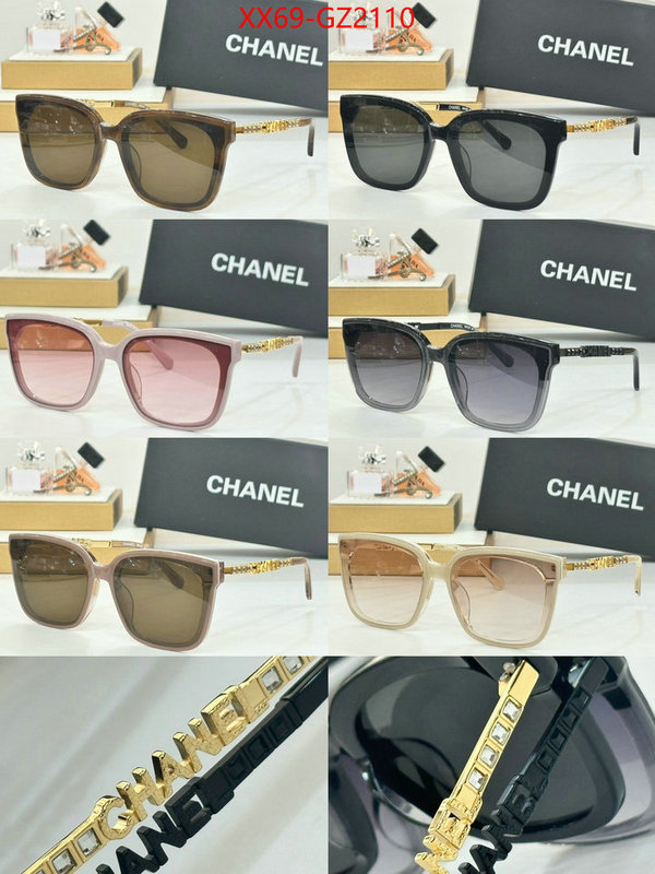 Glasses-Chanel shop designer replica ID: GZ2110 $: 69USD